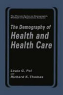 The demography of health and health care