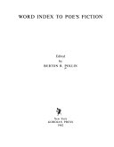 Word index to Poe's fiction