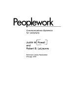 Peoplework, communications dynamics for librarians