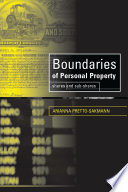 Boundaries of personal property law : shares and sub-shares
