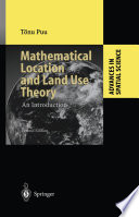 Mathematical Location and Land Use Theory An Introduction