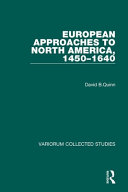 European approaches to North America, 1450-1640
