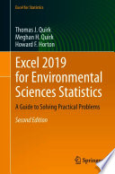 Excel 2019 for environmental sciences statistics : a guide to solving practical problems