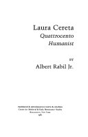 Laura Cereta, quattrocento humanist