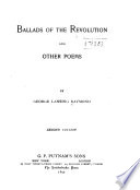 Ballads of the Revolution and other poems