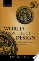 World without design : the ontological consequences of naturalism