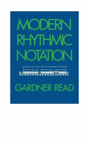 Modern rhythmic notation