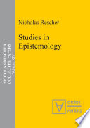 Studies in epistemology