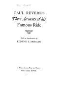 Paul Revere's three accounts of his famous ride