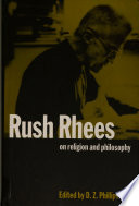 Rush Rhees on religion and philosophy