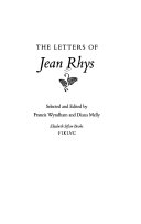 The letters of Jean Rhys