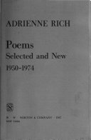 Poems: selected and new, 1950-1974