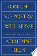 Tonight no poetry will serve : poems, 2007-2010