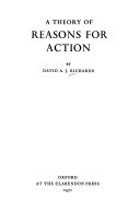 A theory of reasons for action,