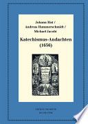 Katechismus-Andachten (1656) : Kritische Ausgabe und Kommentar. Kritische Edition des Notentextes