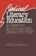 Radical literary education : a classroom experiment with Wordsworth's "Ode"