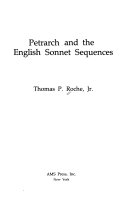 Petrarch and the English sonnet sequences