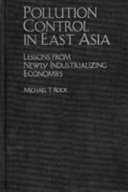 Pollution control in East Asia : lessons from the newly industrializing economies