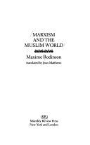 Marxism and the Muslim world