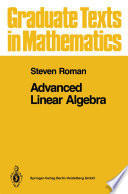 Advanced Linear Algebra