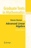 Advanced linear algebra