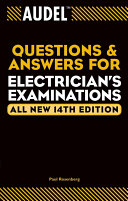 Audel questions and answers for electrician's examinations