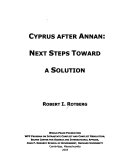 Cyprus after Annan : next steps toward a solution