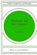 Predicates and their subjects