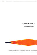 Edwin Ruda : paintings and studies.