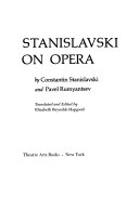 Stanislavski on opera