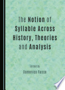 The notion of syllable across history, theories and analysis