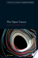 The open canon : on the meaning of halakhic discourse