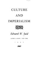 Culture and imperialism