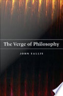 The verge of philosophy