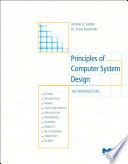 Principles of Computer System Design : an Introduction.