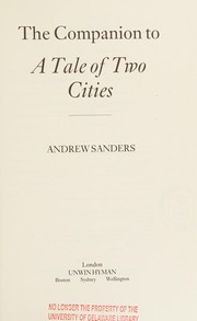 The companion to A tale of two cities /