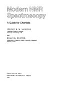 Modern NMR spectroscopy : a guide for chemists