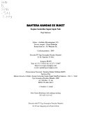 Bahtera kandas di bukit : kajian semiotika sajak-sajak Nuh