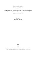 Wittgensteins "Philosophische Untersuchungen" : ein Kommentar für Leser