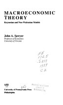 Macroeconomic theory : Keynesian and neo-Walrasian models