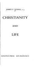 Christianity and life