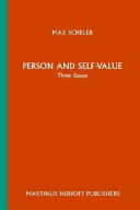 Person and self-value : three essays