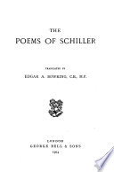 The poems of Schiller