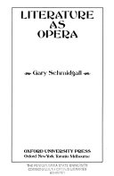 Literature as opera