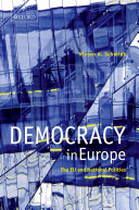 Democracy in Europe : the EU and national polities