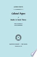 Collected Papers II Studies in Social Theory