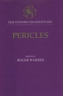 A reconstructed text of Pericles, Prince of Tyre
