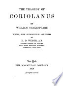 The tragedy of Coriolanus