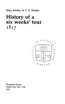 History of a six weeks' tour, 1817