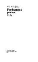Posthumous poems 1824